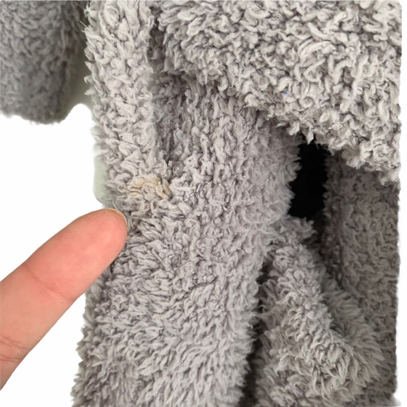 Barefoot Dreams CozyChic Robe Gray Size 1 - Picture 8 of 14